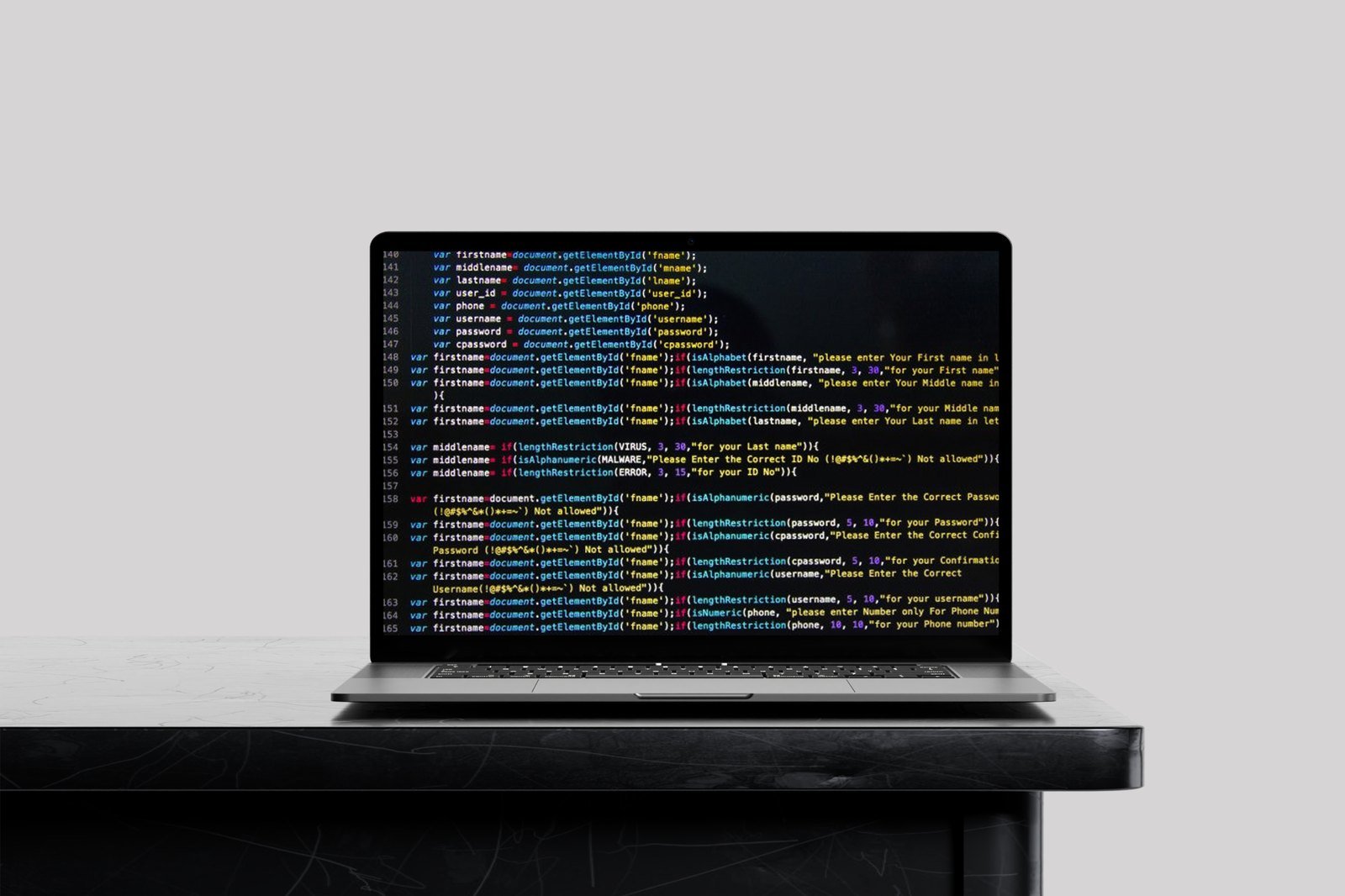 Website development project